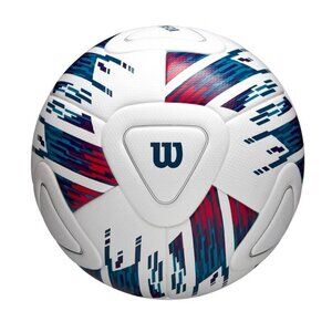 Wilson NCAA Veza Size 5 Championship Match Soccer Ball White Purple Red Blue